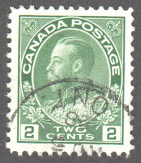 Canada Scott 107 Used VF - Click Image to Close